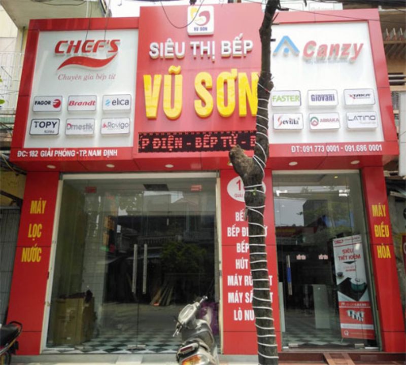 Đại lý bếp Vũ Sơn