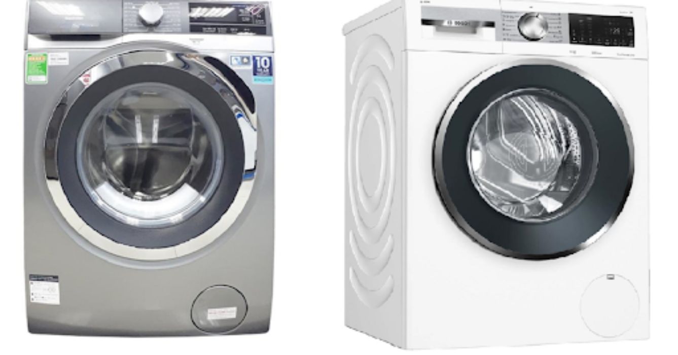 So sánh máy giặt bosch và electrolux chi tiết nhất 