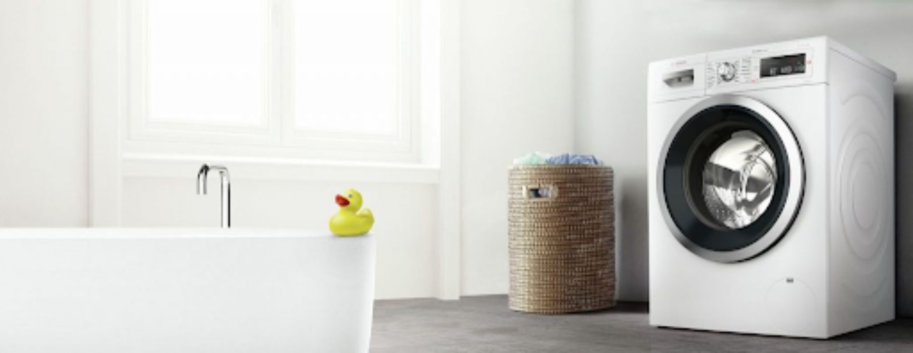 Thiết kế tuyệt vời của máy giặt Bosch