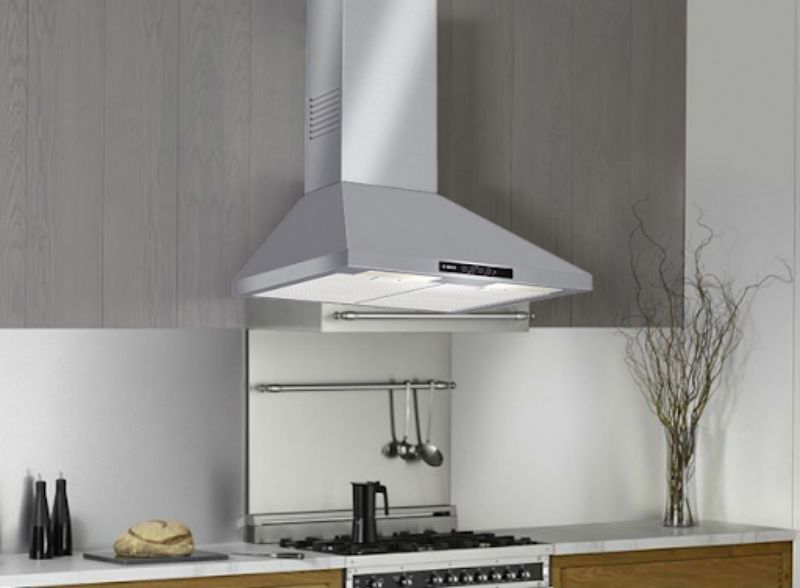 Công suất của máy hút mùi lớn nhưng độ ồn thấp 