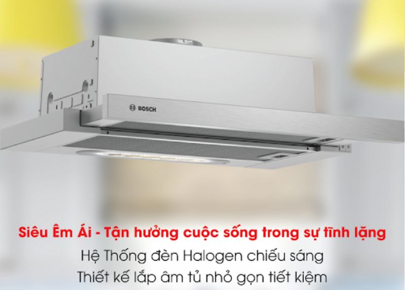 Đánh giá máy hút mùi bosch dft63ac50 về tính năng