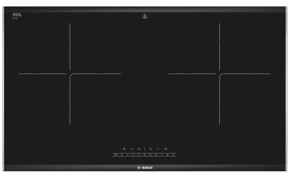 Bếp từ Bosch PPI82560MS viền Inox sang trọng , nhiều tính năng hiện đại