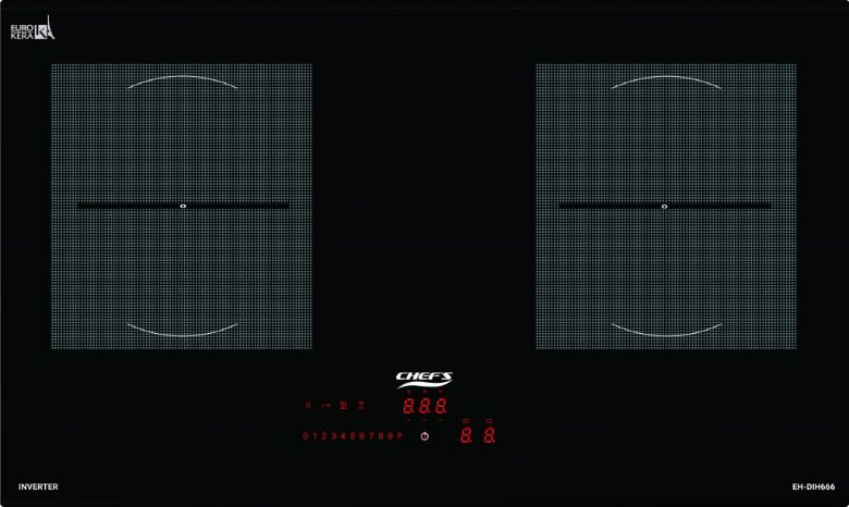 Bếp từ Chefs EH-DIH666 thiết kế thời thượng, sang trọng và đẳng cấp