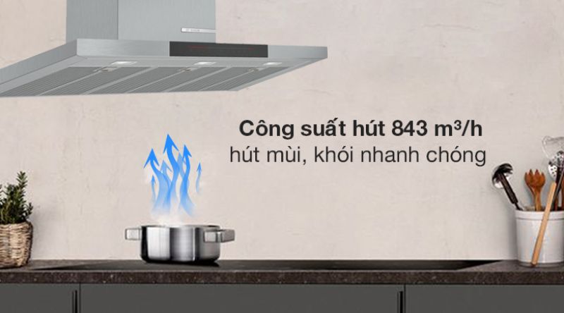 đặc điểm nổi bật máy hút mùi Bosch DWB98JQ50B