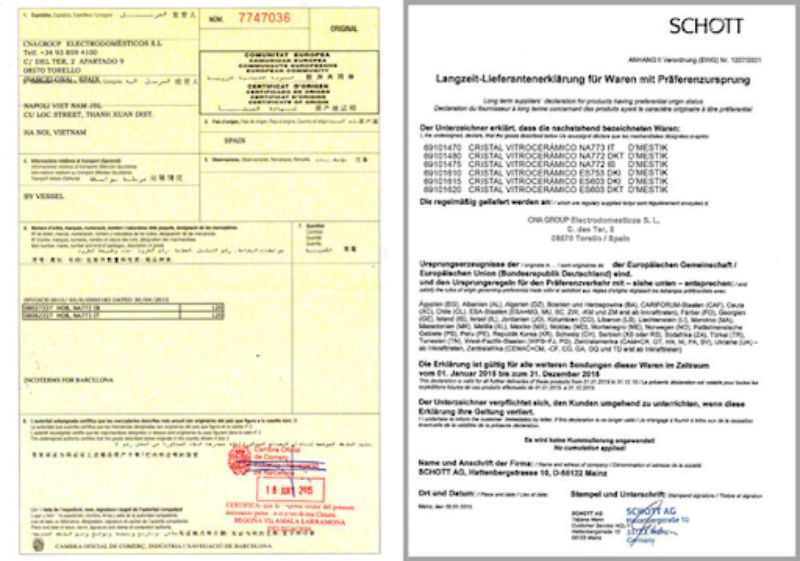 Phân biệt bếp từ bosch chính hãng qua CO, CQ