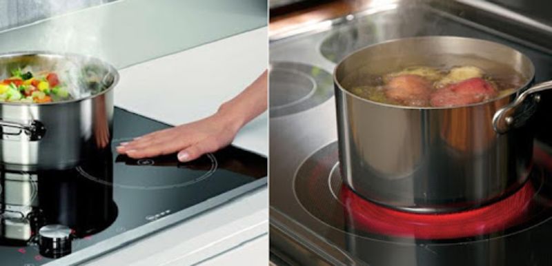 So sánh bếp từ và bếp hồng ngoại