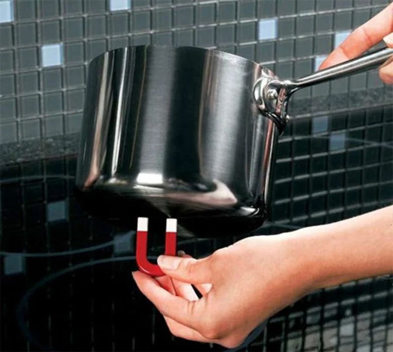 Chất liệu của nồi có dùng được cho bếp từ hay không?